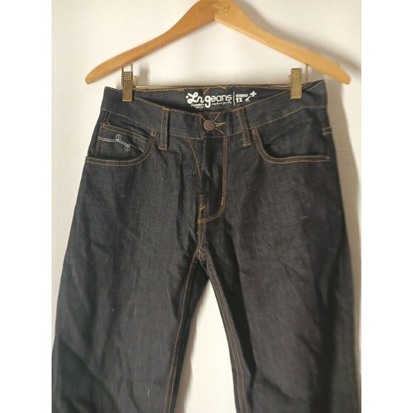 LRG LR Geans Denim Men's Dark Blue Jeans  Size 28x32 - Picture 4 of 7